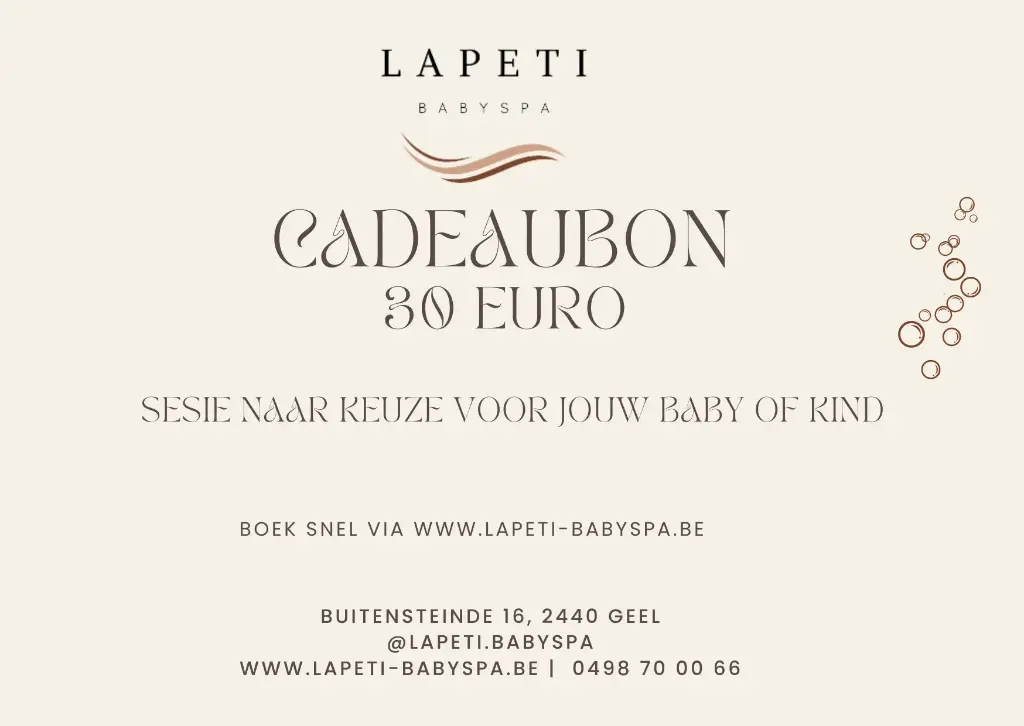 Cadeaubon voor een sessie naar keuze