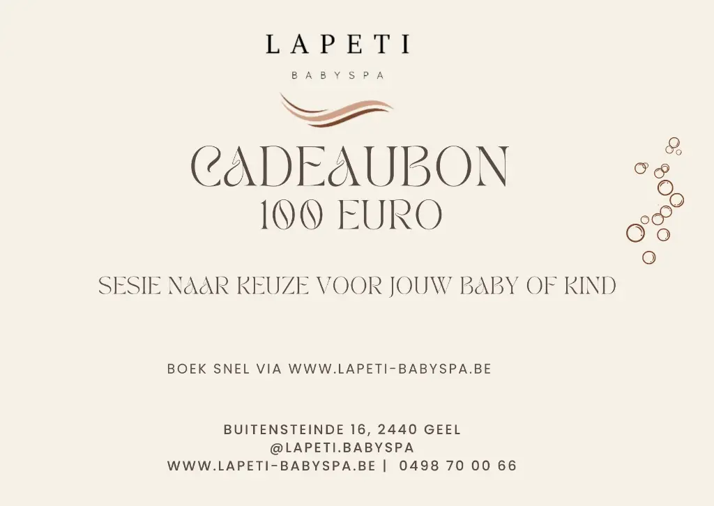 Cadeaubon voor een sessie naar keuze