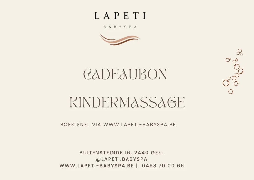 Cadeaubon kindermassage