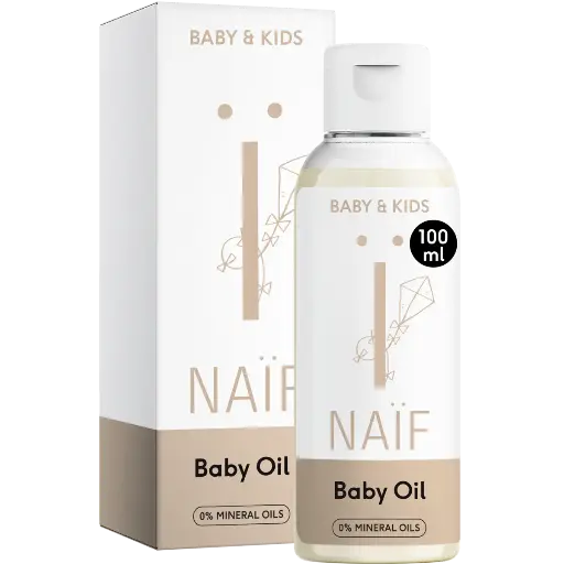 Verzachtende baby olie voor baby & kids 100 ml