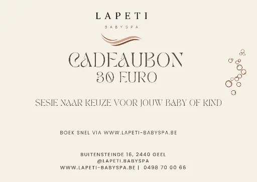 Cadeaubon 30€